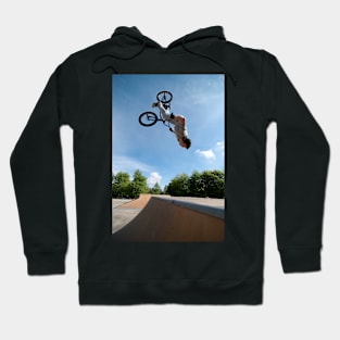 BMX Bike Stunt Back Flip Hoodie